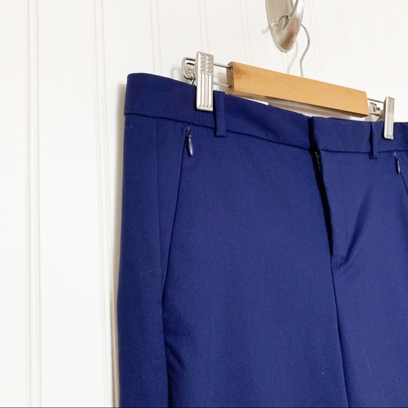 Calvin Klein Body Fit Navy Blue Career Pants - Picture 2 of 4